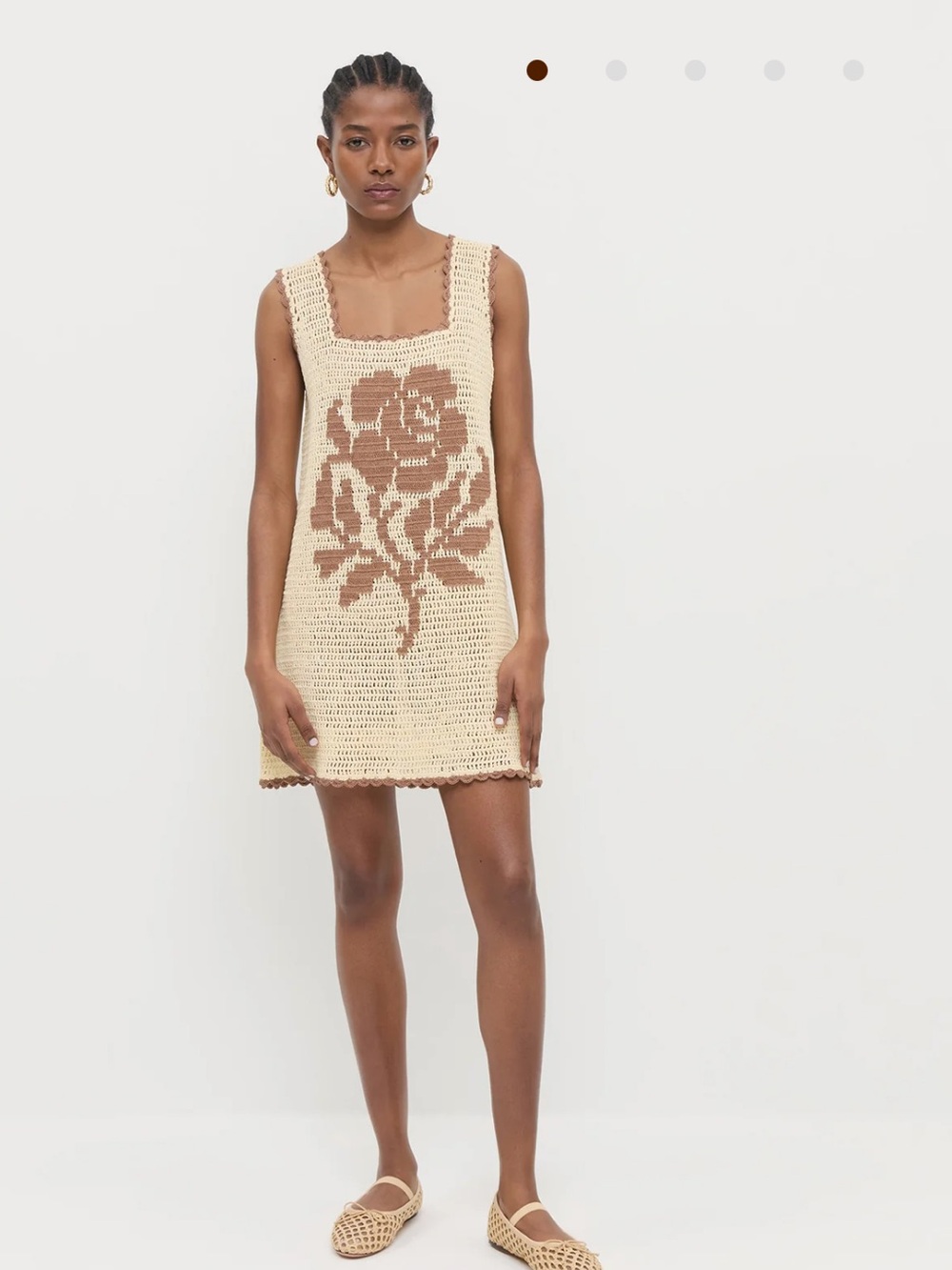 Loeffler Randall helena crochet dress NWT - Picture 9 of 9